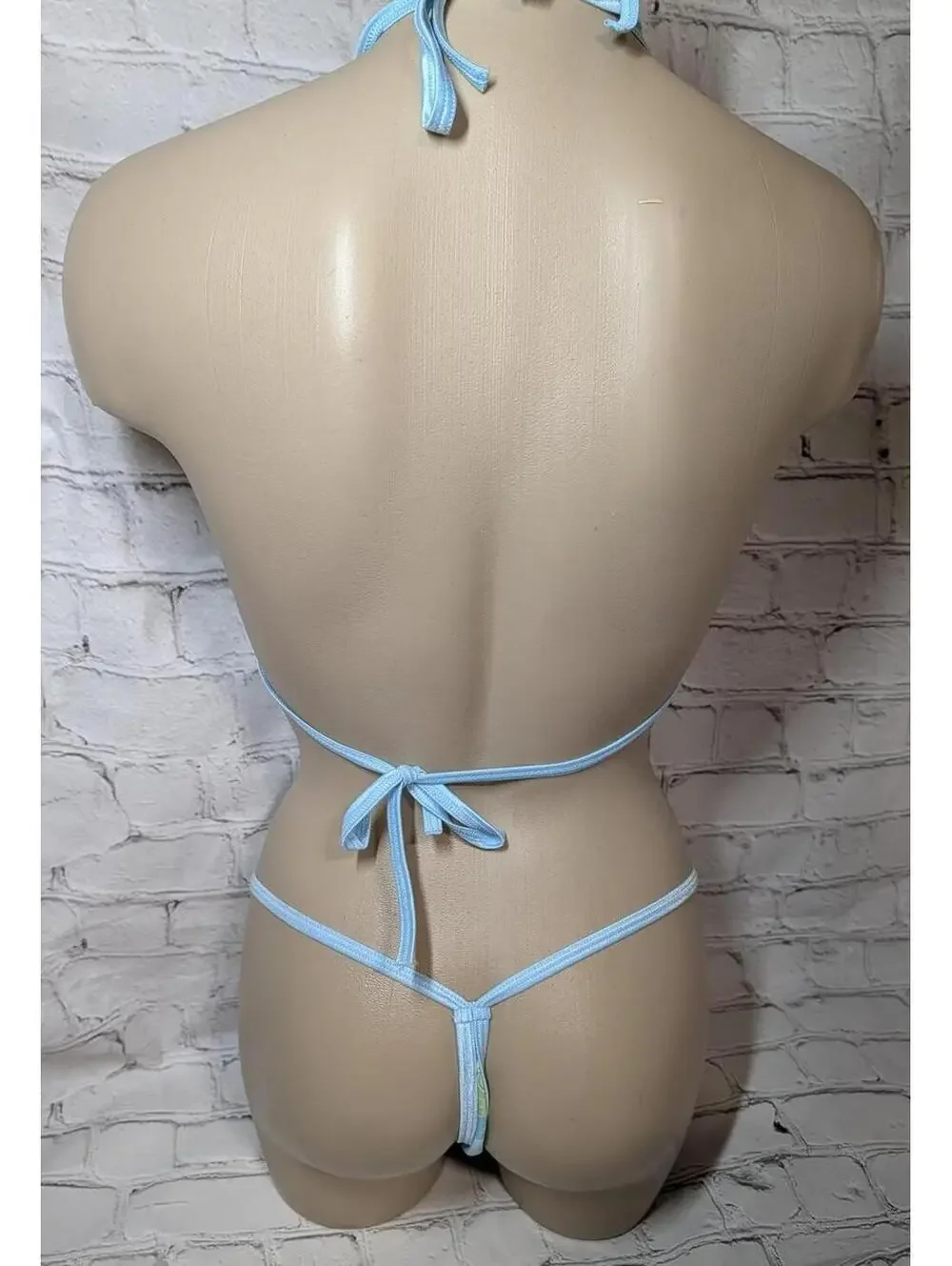 BODYZONE VINTAGE 2 piece dancer set top & t back thong NWT